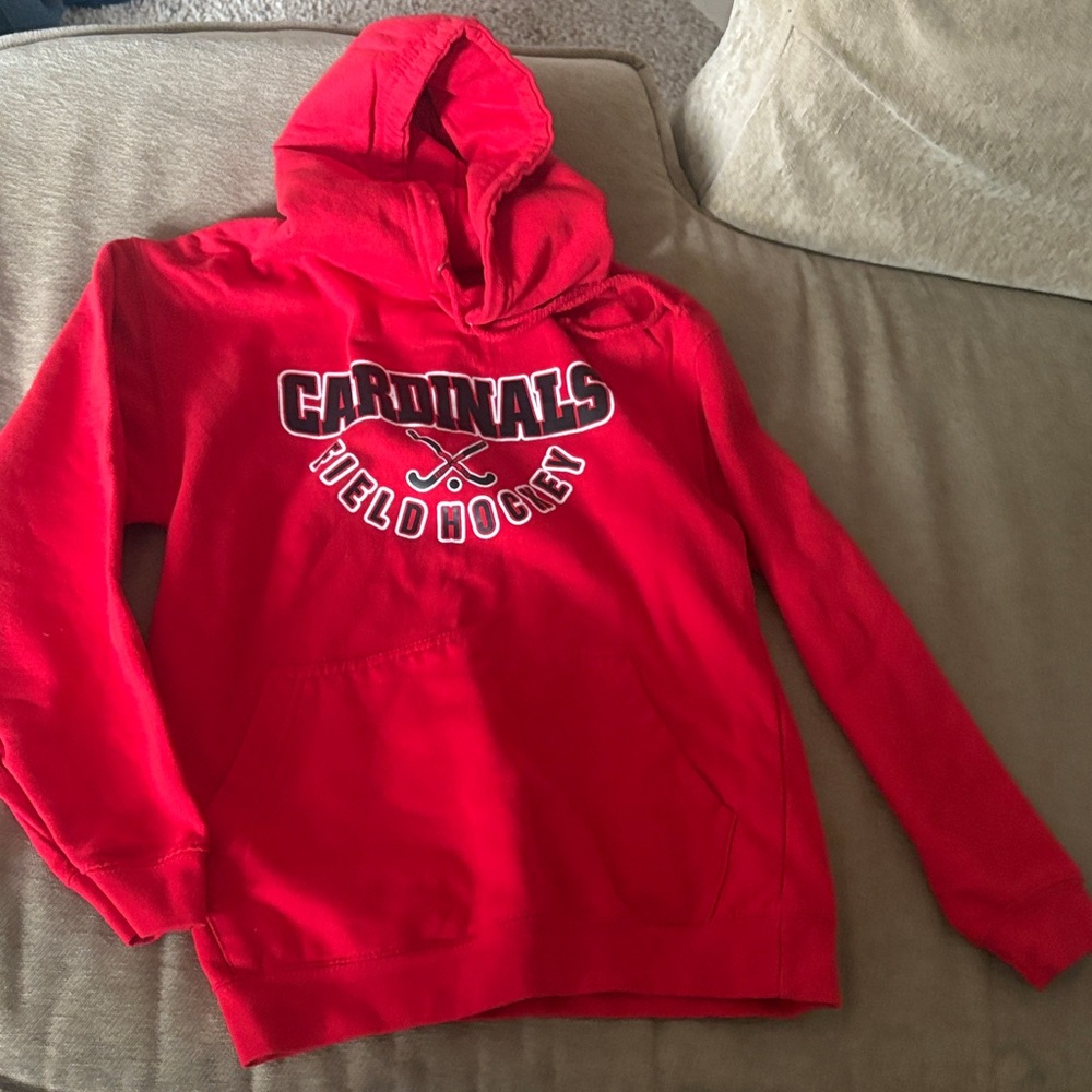 Red Cardinals Field Hockey Hoodie